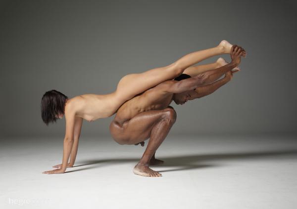Ariel and Robin nude athletes #34